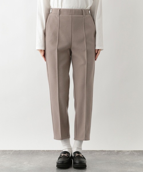 FOUND GOOD（ファウンドグッド）の「ウーリーテックLテーパードP（その他パンツ・レディース・ブルー系3/ブラック/アイボリー/ブラウン系3・S/M/L）」の20枚目の写真