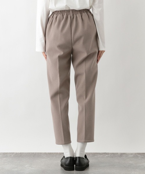 FOUND GOOD（ファウンドグッド）の「ウーリーテックLテーパードP（その他パンツ・レディース・ブルー系3/ブラック/アイボリー/ブラウン系3・S/M/L）」の22枚目の写真