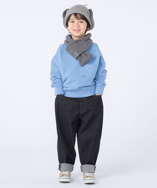 SHIPS(シップス)の「SHIPS KIDS:フリース マフラー(マフラー・キッズ・ベージュ/ネイビー/ラベンダー/チャコールグレー・ONE SIZE)」の22枚目の写真