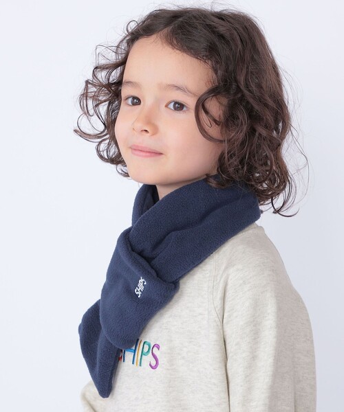 SHIPS(シップス)の「SHIPS KIDS:フリース マフラー(マフラー・キッズ・ベージュ/ネイビー/ラベンダー/チャコールグレー・ONE SIZE)」の13枚目の写真