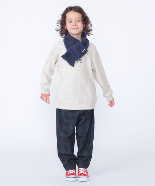 SHIPS(シップス)の「SHIPS KIDS:フリース マフラー(マフラー・キッズ・ベージュ/ネイビー/ラベンダー/チャコールグレー・ONE SIZE)」の12枚目の写真