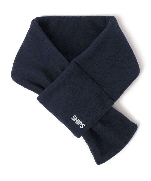 SHIPS(シップス)の「SHIPS KIDS:フリース マフラー(マフラー・キッズ・ベージュ/ネイビー/ラベンダー/チャコールグレー・ONE SIZE)」の8枚目の写真