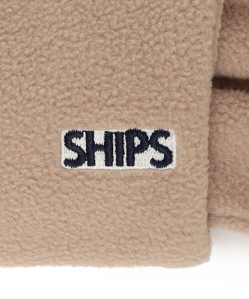 SHIPS(シップス)の「SHIPS KIDS:フリース マフラー(マフラー・キッズ・ベージュ/ネイビー/ラベンダー/チャコールグレー・ONE SIZE)」の6枚目の写真
