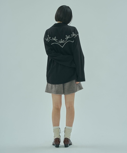 ROSE BUD(ローズバッド)の「FEATHER TOUCH SHORTS(その他パンツ・レディース・ブラウン/グレー・ONE SIZE)」の8枚目の写真