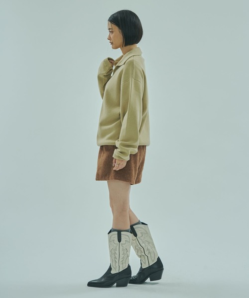 ROSE BUD(ローズバッド)の「FEATHER TOUCH SHORTS(その他パンツ・レディース・ブラウン/グレー・ONE SIZE)」の15枚目の写真