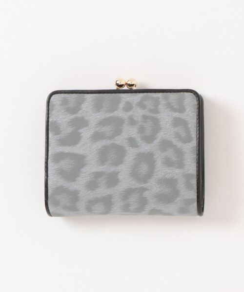 PINKY&DIANNE(ピンキー＆ダイアン) ソフトレオパード 口金二つ折り財布