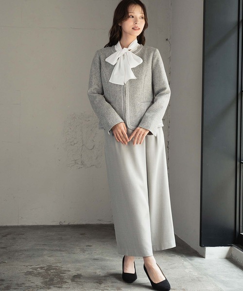 シップス　ツイード　スカート　スーツ　セットアップ　ママスーツ　セレモニー 楽天市場】セットアップ レディース ツイードジャケット スカート