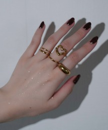 Ms.yuu by Nothing And Others（ミスユーバイナッシングアンドアザーズ）の「【AKB48 千葉恵里さん着用】Ms.yuu by Nothing And Others/ダブルラインリング（リング）」