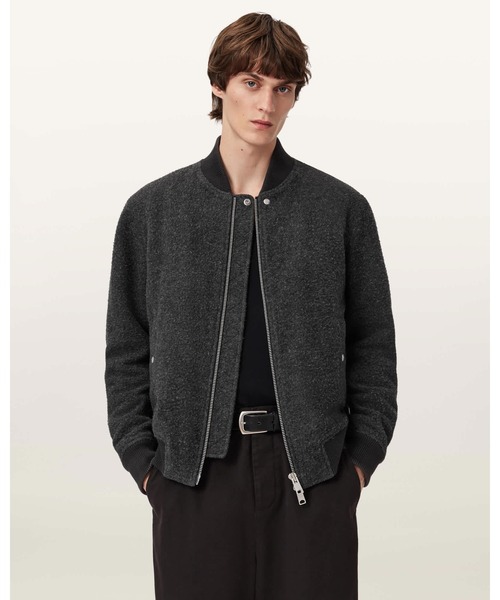 SAKU WOOL BOMBER JACKET | SAKU ウール ボンバー ジャケット（MA-1