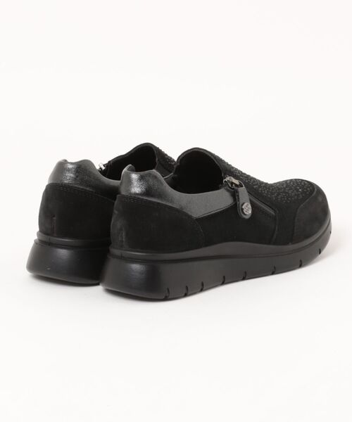 【IMAC】サイドジップラインストーンスニーカー(E5808E)