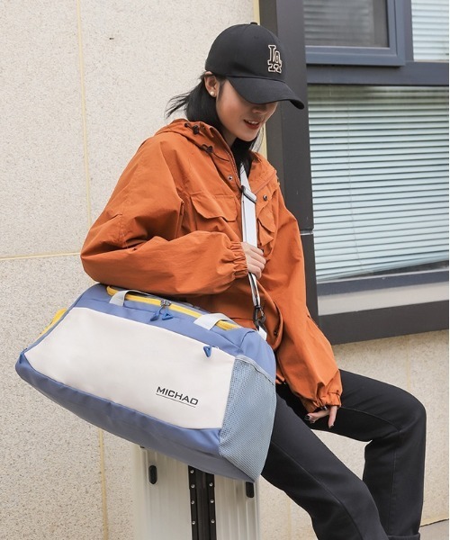 BACKYARD FAMILY(バックヤードファミリー)の「ボストンバッグ スポーツバッグ lyba181(ボストンバッグ・レディース・ピンク系その他/ブルー系その他/グリーン/ホワイト系その他/ブラック/アイボリー/ピンク/ブルー/ブラック系その他・FREE)」の13枚目の写真