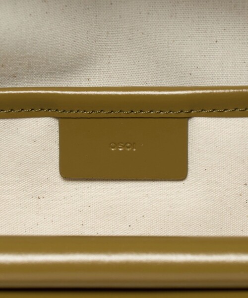 OSOI（オソイ）の「【別注】＜OSOI＞FOLDER BROT バッグ H（ショルダーバッグ・レディース・ワイン/オリーブ・FREE）」の21枚目の写真
