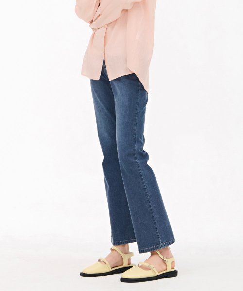CHASECULT(チェイスカルト)の「女性ヒドゥンバンディングブーツカットエージングブルー(デニムパンツ・レディース・ブルー・70/67/76/74)」の5枚目の写真