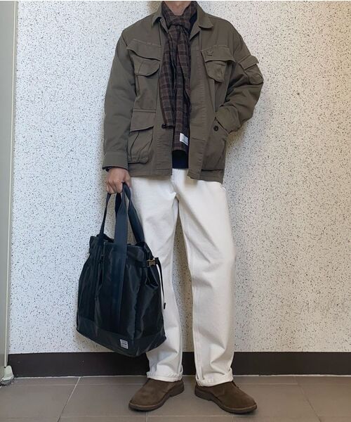 MUSINSA STANDARD（ムシンサスタンダード）の「レギュラーフィットデニムパンツ[クリーム]（デニムパンツ・メンズ・その他・26/27/28/29/38/42/36/32/30/31/40/33/34）」の9枚目の写真