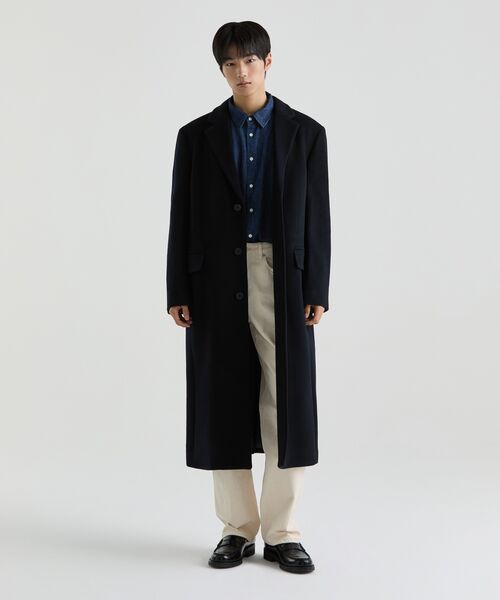 MUSINSA STANDARD（ムシンサスタンダード）の「レギュラーフィットデニムパンツ[クリーム]（デニムパンツ・メンズ・その他・26/27/28/29/38/42/36/32/30/31/40/33/34）」の12枚目の写真