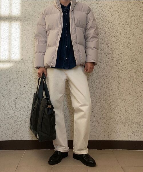 MUSINSA STANDARD（ムシンサスタンダード）の「レギュラーフィットデニムパンツ[クリーム]（デニムパンツ・メンズ・その他・26/27/28/29/38/42/36/32/30/31/40/33/34）」の15枚目の写真