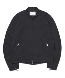 NOMANUAL（NOMANUAL）の「MULTI LINE MOTO JACKET - BLACK（その他アウター）」