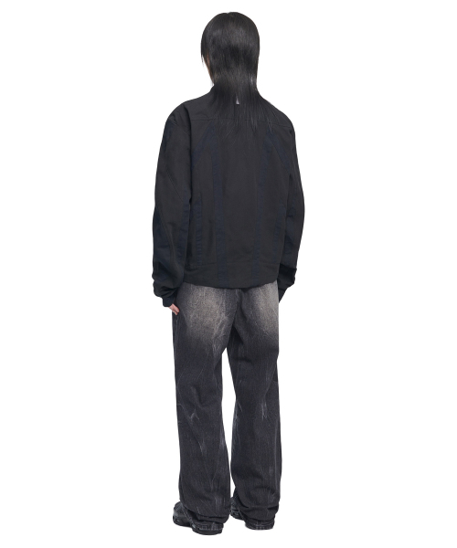 NOMANUAL(NOMANUAL)の「MULTI LINE MOTO JACKET - BLACK(その他アウター・レディース・その他・SMALL/MEDIUM/LARGE)」の6枚目の写真