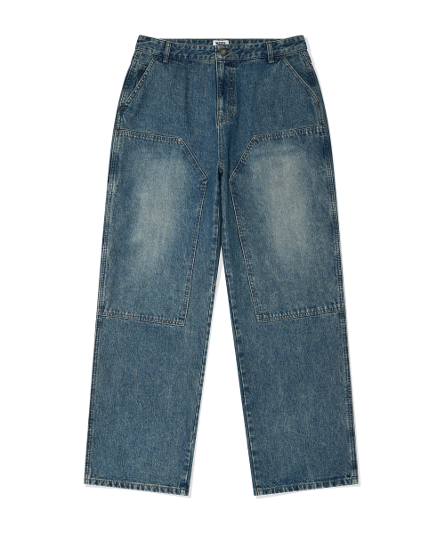 Wacky WiLLy(ワッキーウィリー)の「ダブルニデニムパンツインディゴ(デニムパンツ・レディース・その他・SMALL/MEDIUM/LARGE/X-LARGE)」の2枚目の写真
