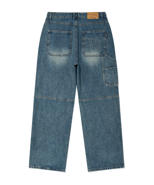 Wacky WiLLy(ワッキーウィリー)の「ダブルニデニムパンツインディゴ(デニムパンツ・レディース・その他・SMALL/MEDIUM/LARGE/X-LARGE)」の3枚目の写真