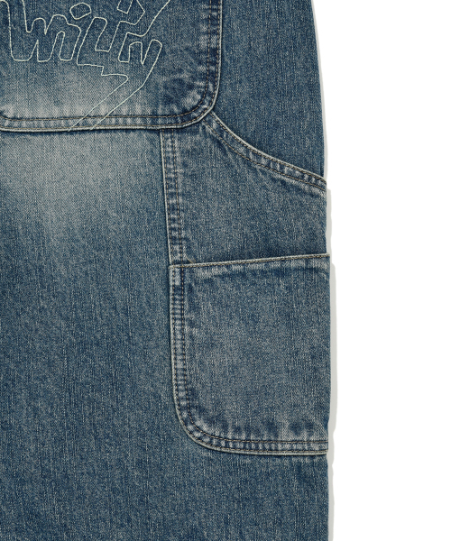 Wacky WiLLy(ワッキーウィリー)の「ダブルニデニムパンツインディゴ(デニムパンツ・レディース・その他・SMALL/MEDIUM/LARGE/X-LARGE)」の5枚目の写真