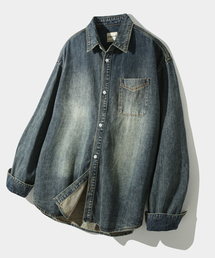 DIMITRI BLACK（ディミトリブラック）の「ASI Essential Biowashed Denim Shirt_Dust Indigo（シャツ/ブラウス・メンズ）」