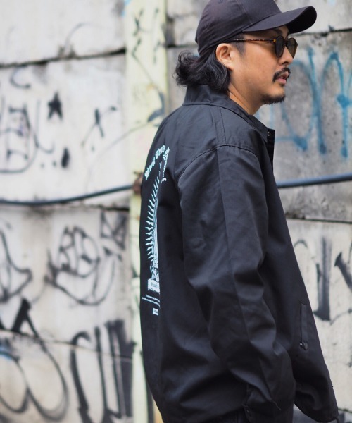 Leyline(レイライン)の「【Leyline】Urban Maria coaches jkt(その他アウター・メンズ・ブラック・XL/L/M)」の3枚目の写真