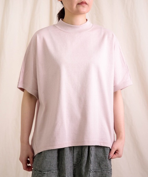 Brocante（ブロカント）の「[Brocante / ブロカント] ヴィンテージ天竺 ココンクローＴシャツ（Tシャツ/カットソー・レディース・レモンイエロー/ライトピンク・2）」の2枚目の写真