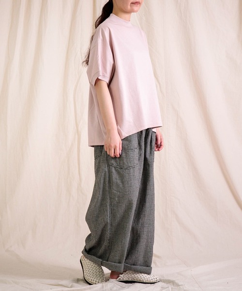 Brocante（ブロカント）の「[Brocante / ブロカント] ヴィンテージ天竺 ココンクローＴシャツ（Tシャツ/カットソー・レディース・レモンイエロー/ライトピンク・2）」の5枚目の写真