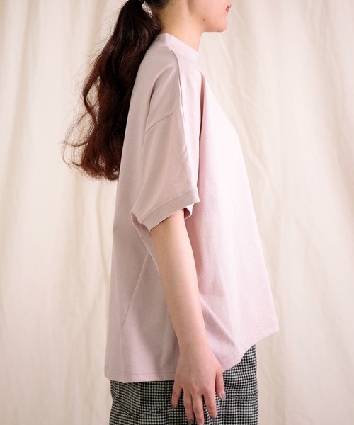 Brocante（ブロカント）の「[Brocante / ブロカント] ヴィンテージ天竺 ココンクローＴシャツ（Tシャツ/カットソー・レディース・レモンイエロー/ライトピンク・2）」の11枚目の写真