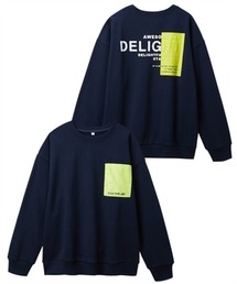 QUNTSTYLE（キュントスタイル）の「裏起毛布帛ポケット付きトレーナー（スウェット）」