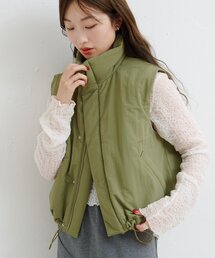 Kastane | 【一部店舗限定/4色展開】B ナイロン中綿ベスト(ダウンベスト)