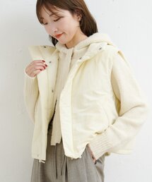 Kastane | 【一部店舗限定/4色展開】B ナイロン中綿ベスト(ダウンベスト)