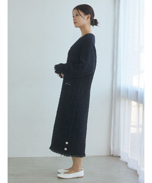 gelato pique（ジェラートピケ）の「【JOEL ROBUCHON】ツイードモコV