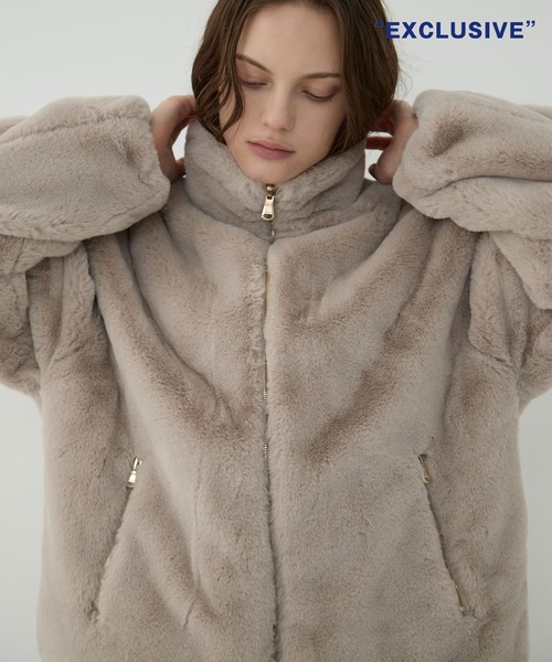 TATRAS/タトラス】別注 POLIANA/リバーシブルダウンファーブルゾン