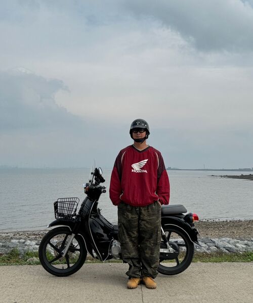 PHYPS MOTORCYCLE（フィップスモーターサイクル）の「Speed Track nylon Long sleeve Red（Tシャツ/カットソー・レディース・その他・SMALL/MEDIUM/X-LARGE/LARGE/XX-LARGE）」の13枚目の写真