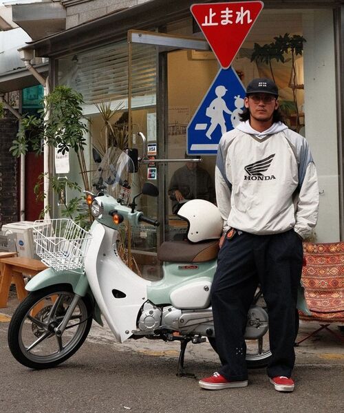PHYPS MOTORCYCLE（フィップスモーターサイクル）の「Speed Track nylon Long sleeve Red（Tシャツ/カットソー・レディース・その他・SMALL/MEDIUM/X-LARGE/LARGE/XX-LARGE）」の14枚目の写真