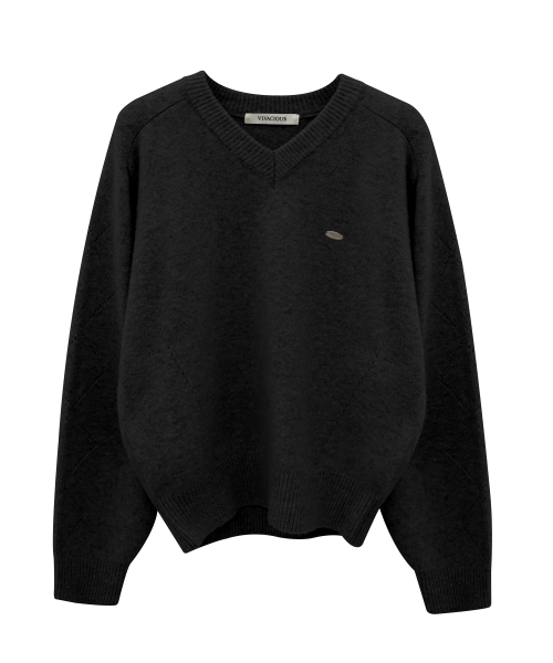 Vivacious(ビバシャス)の「Rive Gauche Knit_4Colors(ニット/セーター・レディース・ベージュ/ピンク/グレー/ブラック・FREE)」の7枚目の写真