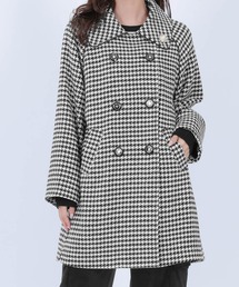 MARY QUANT（マリークワント）の「ケープ付ビーバー ロングコート