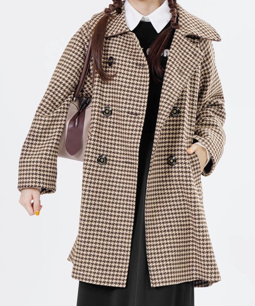 セール】ダブルクラシカル ロングコート（その他アウター）｜MARY