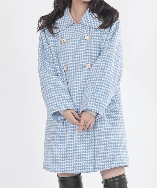 ダブルクラシカル ロングコート（その他アウター）｜MARY QUANT