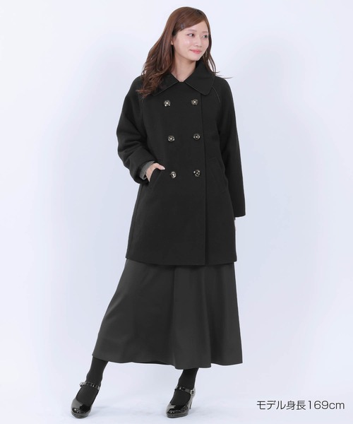 ダブルクラシカル ロングコート（その他アウター）｜MARY QUANT