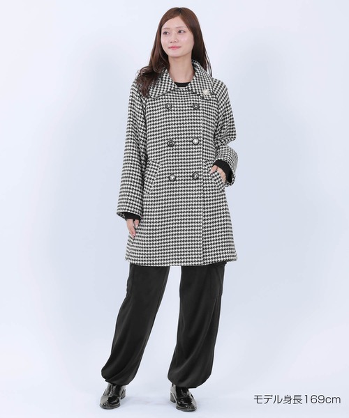ダブルクラシカル ロングコート（その他アウター）｜MARY QUANT