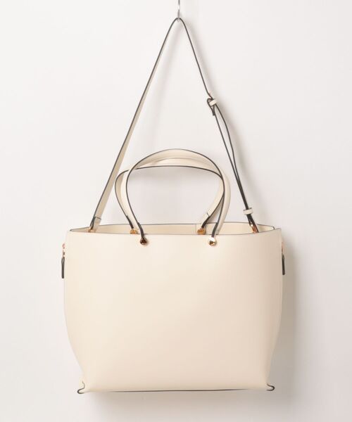 E'POR（エポール）の「【E'POR】Y BAG Wide【通勤】【A4対応】（トートバッグ・レディース・オフホワイト/キナリ・FREE）」の17枚目の写真