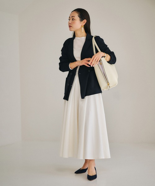 E'POR（エポール）の「【E'POR】Y BAG Wide【通勤】【A4対応】（トートバッグ・レディース・オフホワイト/キナリ・FREE）」の3枚目の写真