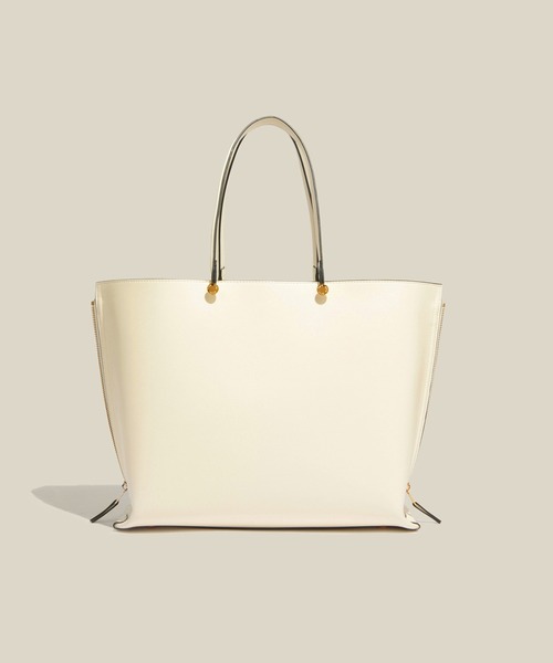 E'POR（エポール）の「【E'POR】Y BAG Wide【通勤】【A4対応】（トートバッグ・レディース・オフホワイト/キナリ・FREE）」の6枚目の写真