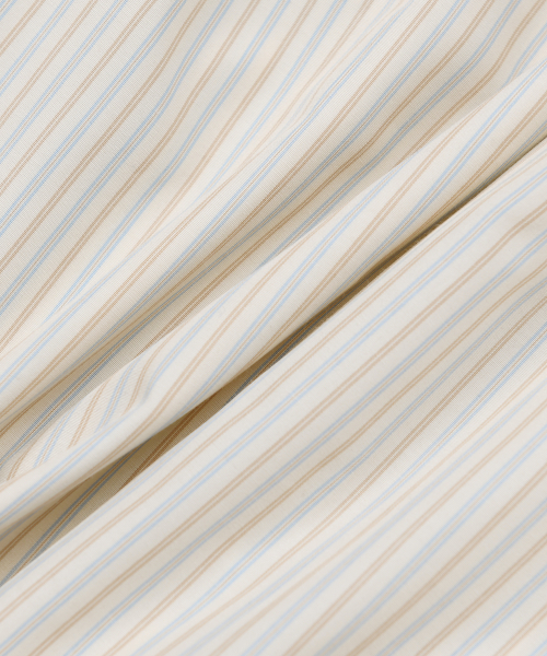 YALE(イェール)の「ルーズフィットマルチストライプシャツ_ベージュ(シャツ/ブラウス・レディース・その他・LARGE/X-LARGE)」の14枚目の写真