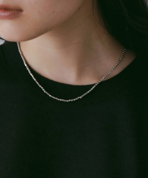 anuke Motif Chain Necklace モチーフチェーンネックレス anuke（アンヌーク）の「Motif Chain Necklace（ネックレス）」 - WEAR