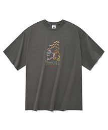 ユース半袖Tシャツグレー