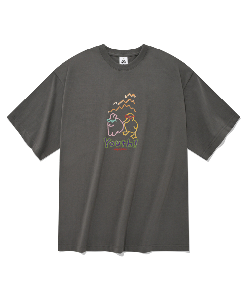 RADINEO(ラディネオ)の「ユース半袖Tシャツグレー(Tシャツ/カットソー・メンズ・その他・SMALL/LARGE/X-LARGE/MEDIUM)」の1枚目の写真